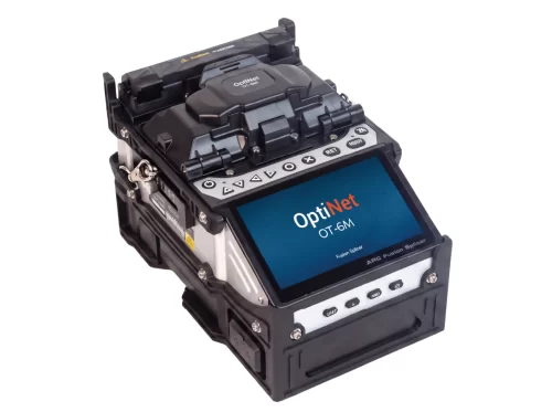 Fusionadora de fibra óptica