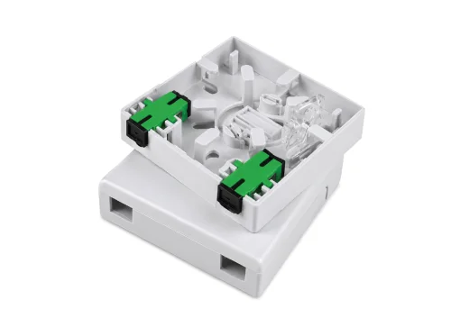 Roseta óptica de 2 puertos