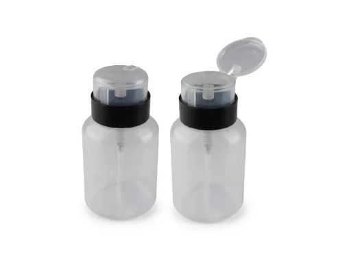 Frasco dispensador de alcohol 